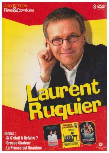 Acheter Laurent Ruquier : Si c'était à refaire + Grosse chaleur + La presse est unanime - Coffret 3 DVD Bon état - 18,57 € Laurent Ruquier : Si c'était à refaire + Grosse chaleur + La presse est unanime - Coffret 3 DVD Bon état - reconditionné disponible sur Label Emmaüs